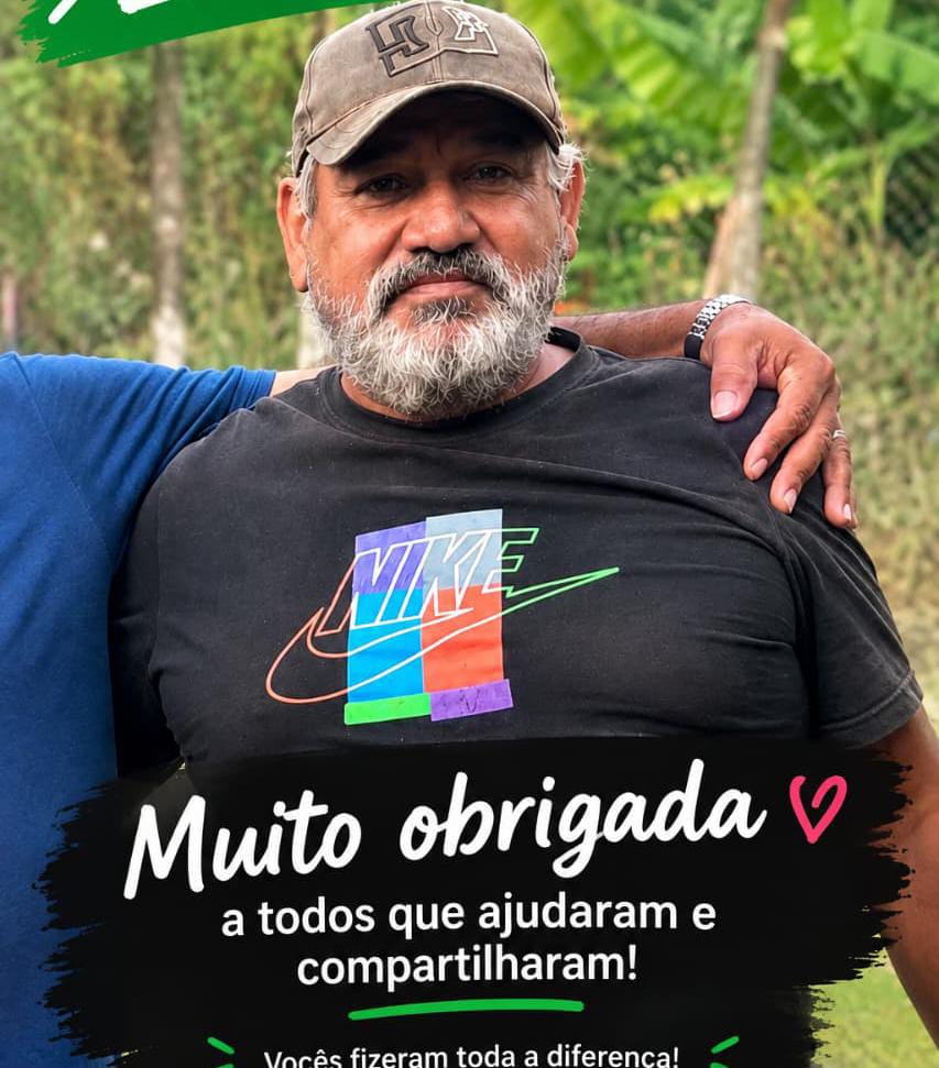 Família localiza Dejair, que estava desaparecido há dois dias